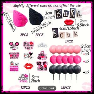 125 piece Party decor Bundle